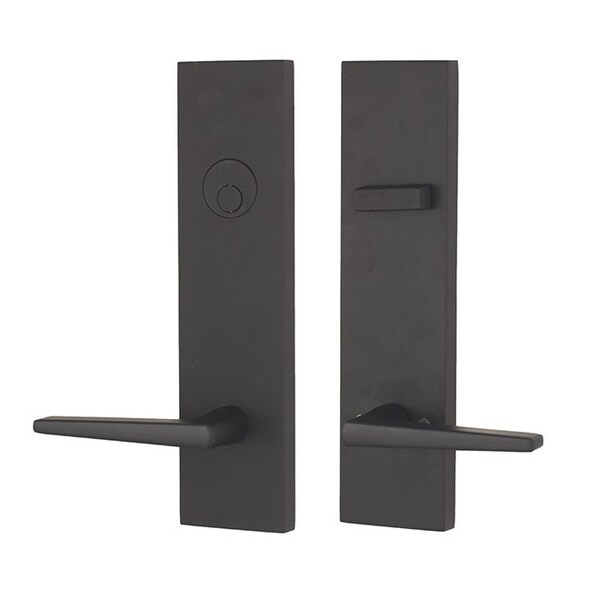 Weslock Philtower Lever Addy Escutcheon Dummy Handle Matte Black Finish - 0662572720020