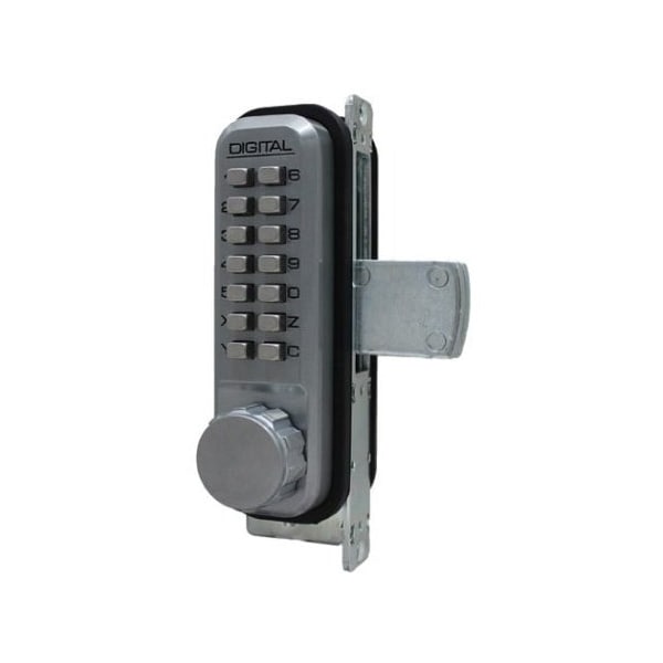 Lockey Mechanical Keyless Narrow Stile Deadbolt Lock Single Combination Marine Grade - 2900-MG