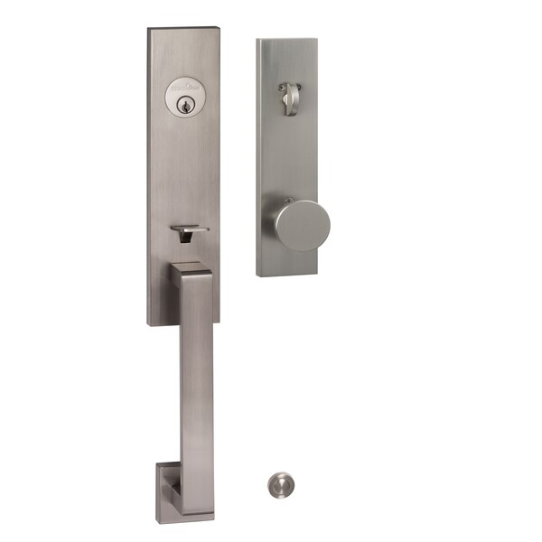 Sure-Loc Hardware Sure-Loc Hardware Turin Dummy Handleset, Satin Brass - TN500 SB