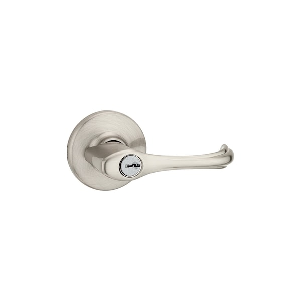 Kwikset Kwikset Dorian Satin Nickel Entry Door Knob 1-3/4 in. - 94050-627