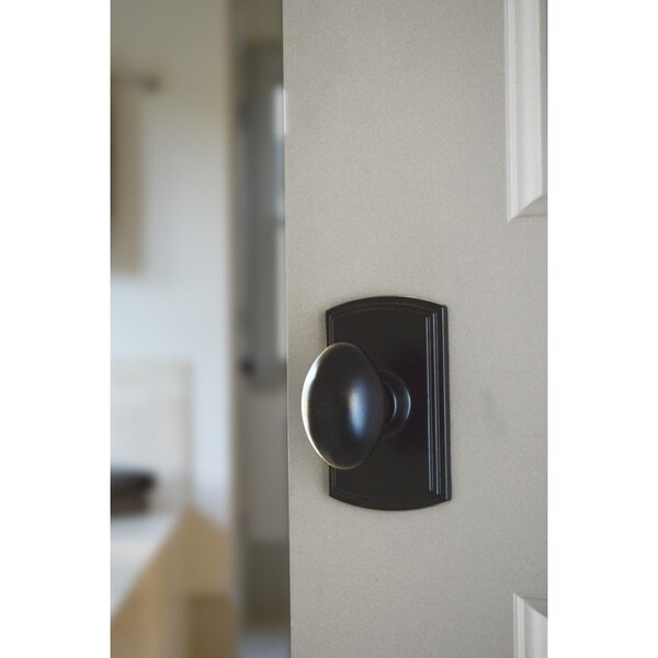 Delaney Hardware Italian Collection Canova Black Keyed Entry Door Knob - 360504
