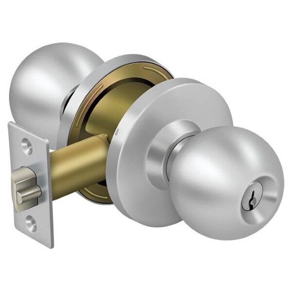 Deltana Comm, Store Room Standard Gr2, Round Satin Stainless Steel - CL104EAC-32D
