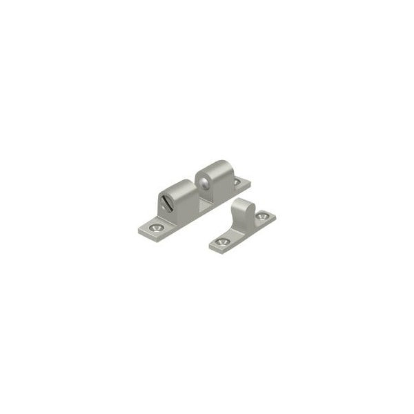 Deltana Ball Tension Catch 2-3/10" X 2/5" Satin Nickel - BTC20U15