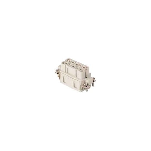 Molex Gwconnect Crimp Contact Insert, Female, 10-Pole, 16A, For Crimp Contact, Size 10A 49X16 - 7210.4451.0