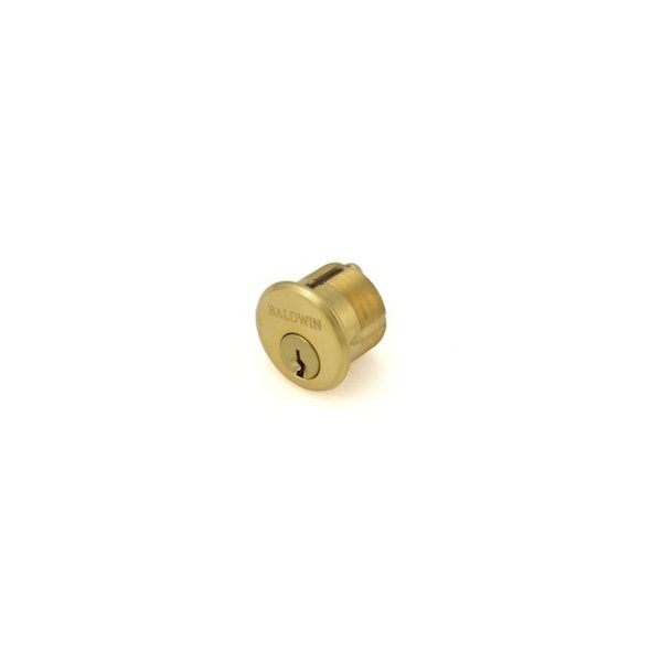Baldwin Unlacquered Brass Cylinders Unlacquered Brass - 8321.031