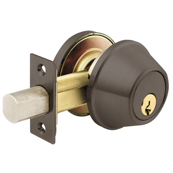Arrow Lock Grade 1, Double Cyl, A KWY, US10B, Rectangle Stk, 6 Pins - D62 10B