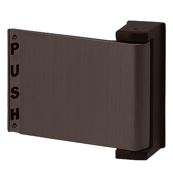Adams Rite Flat Deadlatch Paddle, Push to Left, For 1-13/16 In. to 2 In. Thick Door, RHR or Exterior of LH, D - 4590-02-01-313