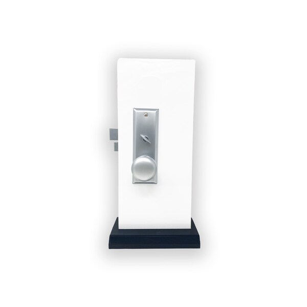 Premier Lock Satin Chrome Mortise Entry Left Hand Lock Set with 2.5 in. Backset and 2 SC1 Keys - ML01D