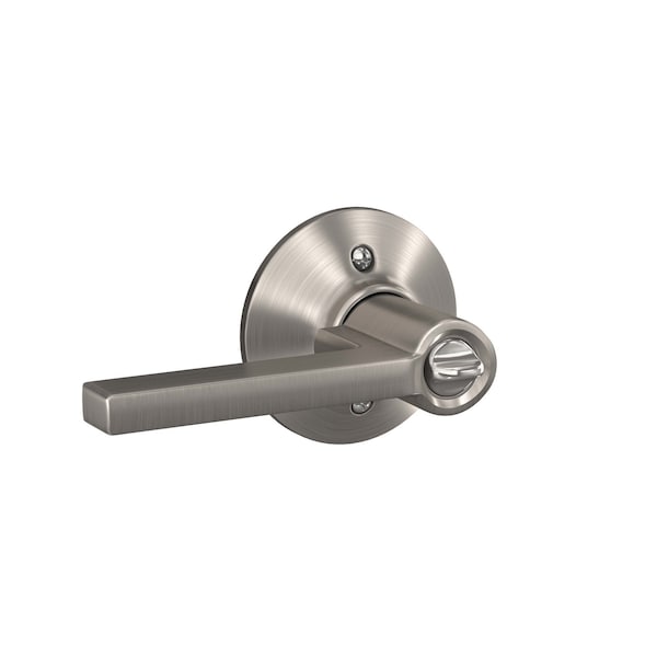 Schlage Schlage Latitude Satin Nickel Keyed Entry Lever 1-3/4 in. - F51VLAT619