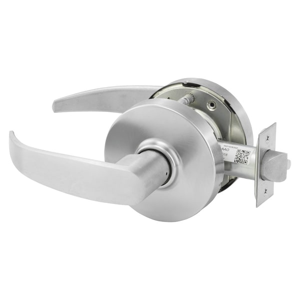 Sargent Grade 1 Passage Cylindrical Lock, P Lever, L Rose, Non-Keyed, Satin Chrome Finish, Non-handed - 10XU15 LP 26D
