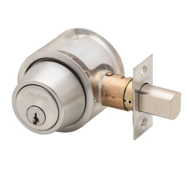 Falcon Falcon D241P626 D200 Series Single Cylinder Deadbolt C Keyway 30253 Latch 10094 Strike - D241P626