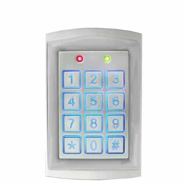 Seco-Larm Sealed-Housing Outdoor Stand-Alone Keypad. Weatherproof (IP65). Backlit keys, 1,010 user c - SLM-SK-1323-SDQ
