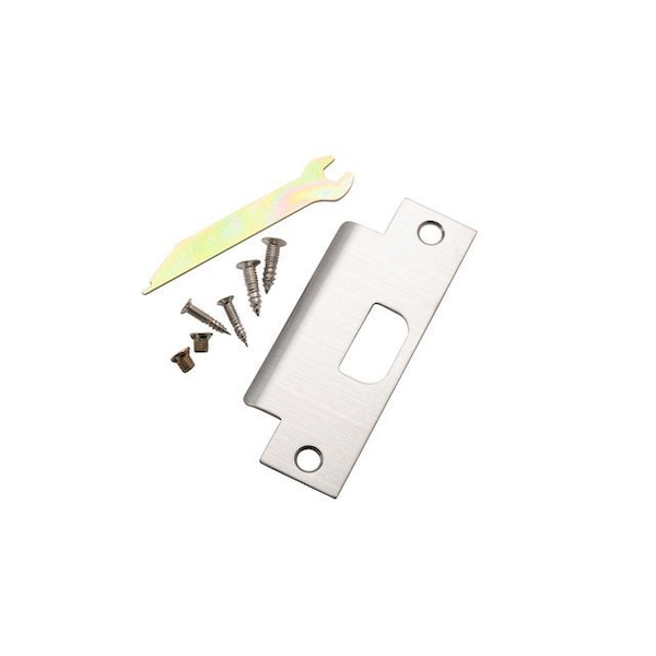 Trans Atlantic Co. Heavy Duty Brushed Chrome Grade 1 Commercial Cylindrical Passage Hall/Closet Door Handle - DL-LHV10-US26D