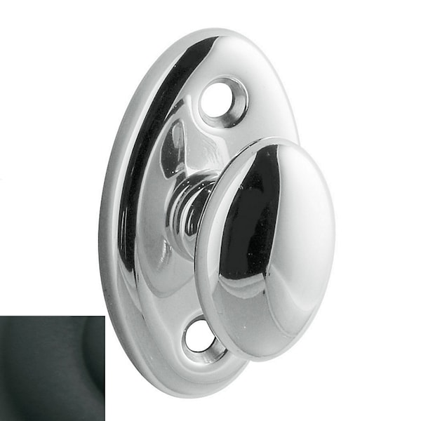 Baldwin Oval Satin Black Turns Satin Black - 6751.190