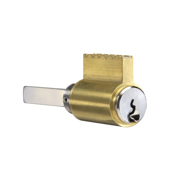 Yale Commercial 6 Pin Single Section GC Keyway Cylinder for Key in Levers (AU5400LN) US26D (626) Satin Chrome Finish - 1802GC626