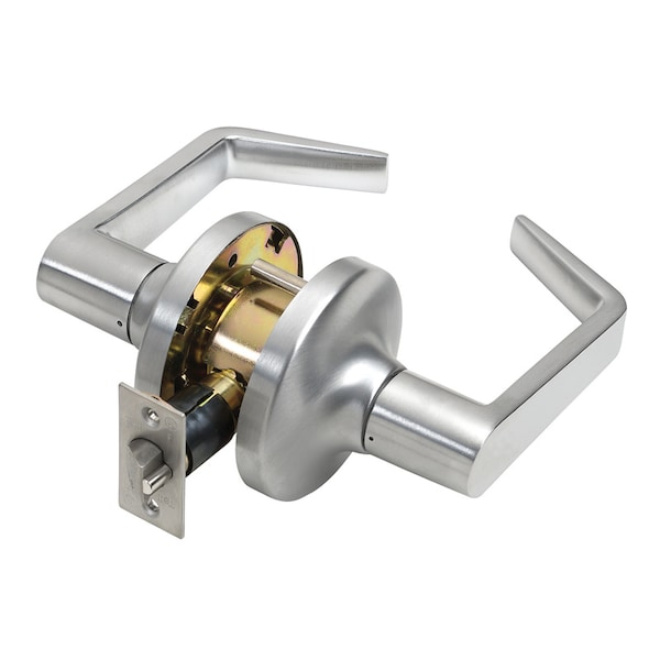 Tell Tell Cortland Satin Chrome Passage Lockset 2 in. - CL100014