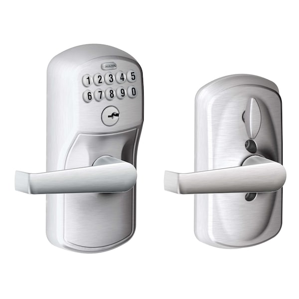 Schlage Schlage Satin Chrome Steel Electronic Keypad Entry Lock - FE595CSVPLYXELA