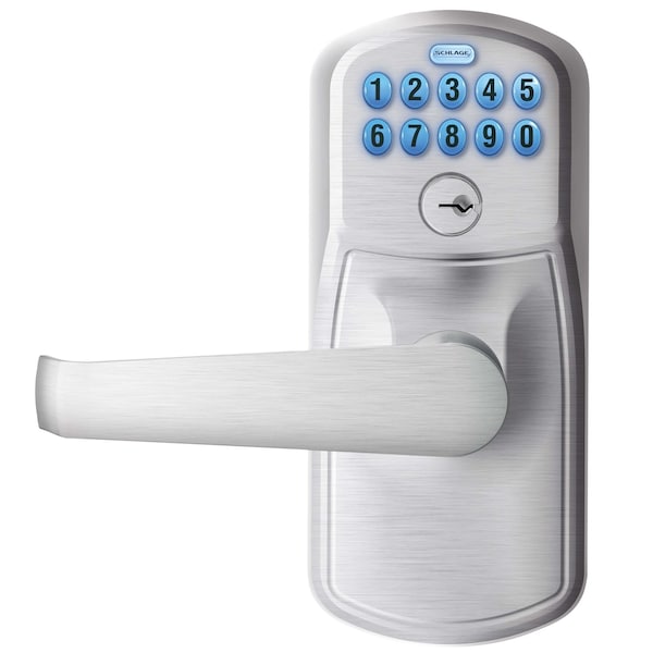 Schlage Schlage Satin Chrome Steel Electronic Keypad Entry Lock - FE595CSVPLYXELA