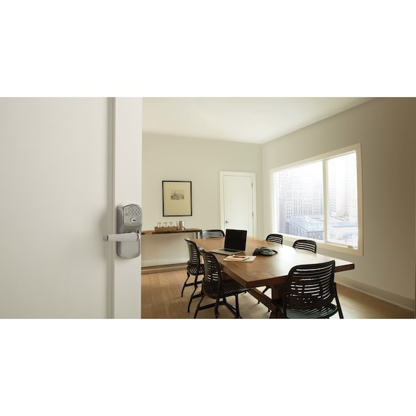 Schlage Schlage Satin Chrome Steel Electronic Keypad Entry Lock - FE595CSVPLYXELA