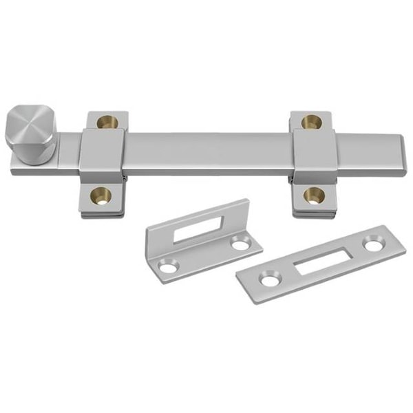 Deltana Heavy Duty Security Bolt Satin Stainless Steel 6" - 6SSB32D