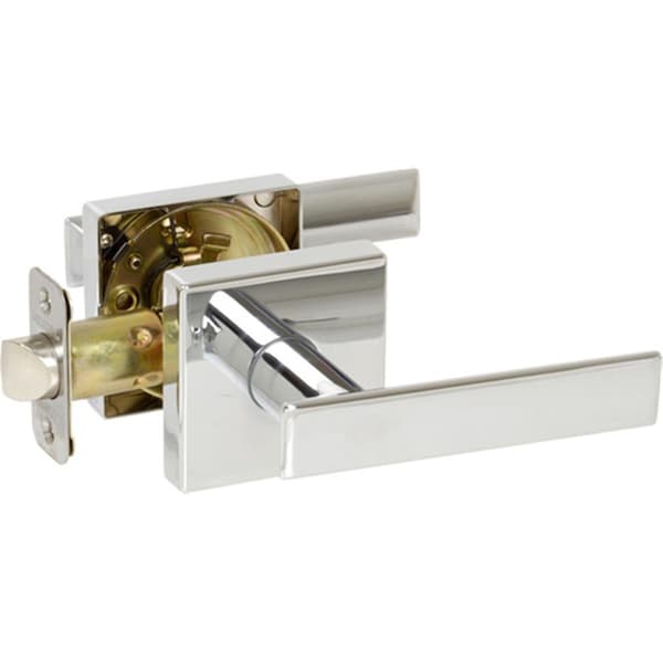 Delaney Contemporary Delaney Contemporary 352516 Kira Series Passage Door Lever Set; Polished Chrome - 352516