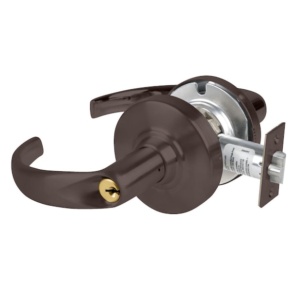 Schlage Grade 2 Storeroom Cylindrical Lock with Field Selectable Vandlgard, Sparta Lever, Conventional Cylin - ALX80P SPA 613