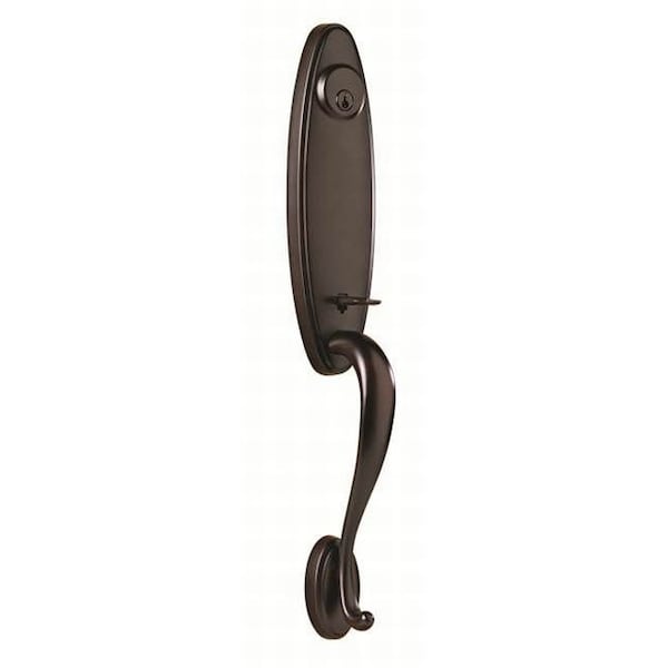 Weslock Stanford Exterior Active Handleset Oil Rubbed Bronze - 06661-1--002D