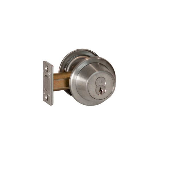 Best Tubular 7T Deadbolt, Double Cylinder, Satin Chrome - 7T27M626