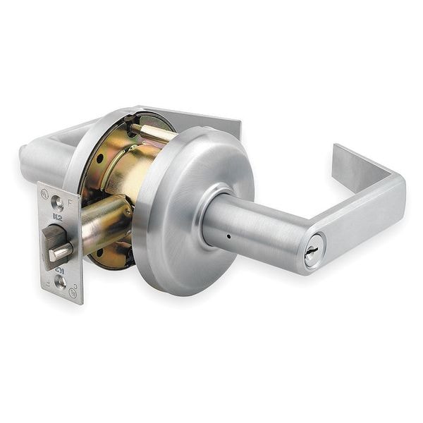 Dormakaba Lever Lockset, Mechanical, Entrance, Grd. 2 - QCL250E626S4478SSCKD