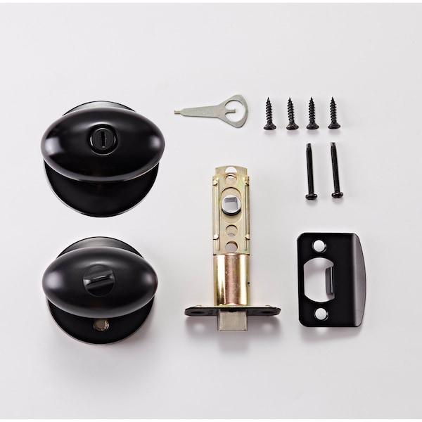Sure-Loc Hardware Sure-Loc Hardware Arapaho Privacy Knob, Flat Black - AR102 FBL