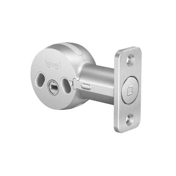 Level Bolt Universal 2-3/8in and 2-3/4in Backset Invisible Smart Lock for Use with Standard Deadbolts - C-D11U