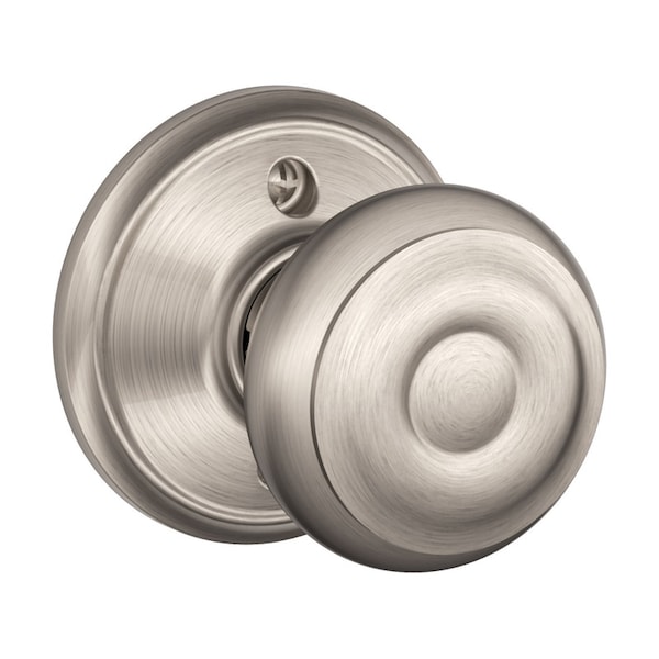 Schlage Schlage Georgian Satin Nickel Dummy Knob Right or Left Handed - F170VGE0619