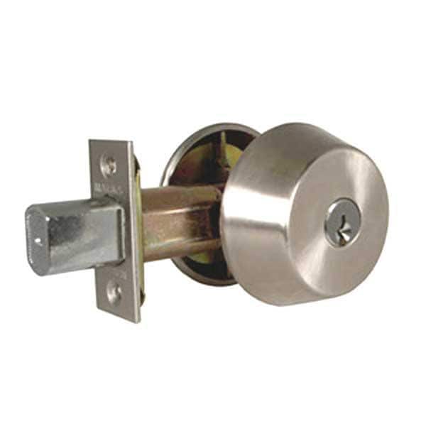 Marks Marks: Classroom Deadbolt Anti Microbial finish prepped for 2" thick door - MRK-130S-32D-AM-D1