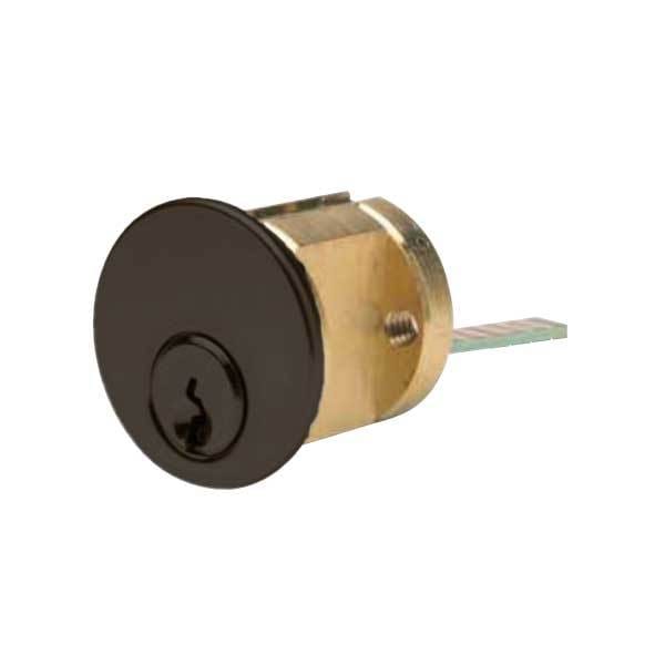 Ilco Ilco: Rim cylinder , 5 Pin, Schlage C  Long standard Cam, Oil Rubbed Bronze  , Keyed  different - ILCO-7075SC10-10B-KD