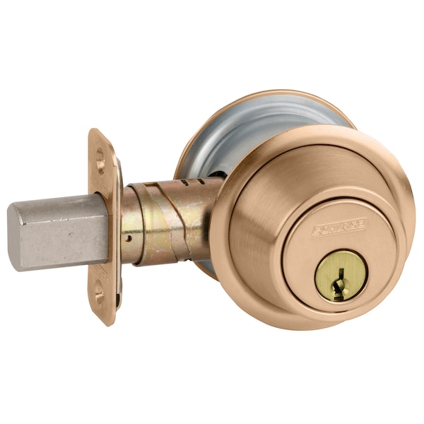 Schlage B500 Series Grade 2, Single Cyl, C KWY, US10, Rectangle Stk, 6 Pins - B560P 612