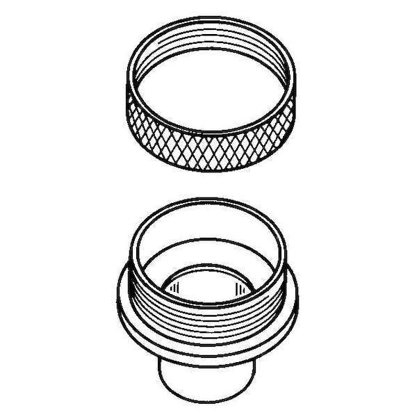 Soss Porter Cable Guide Bushing 42024 and Locking Nut 42237 - RGB100
