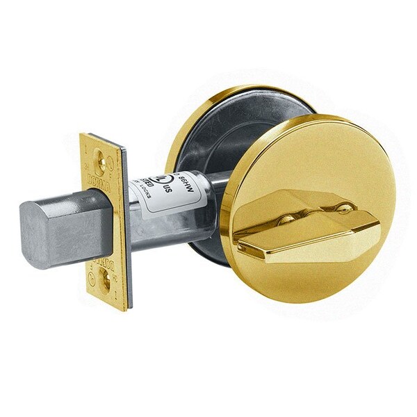 Dorma Heavy-Duty Tubular Dead Bolt Turn x Blank Plate 2 Nickel Silver Keys. 613 Oxidized Satin Oil Rubbed - D880-613