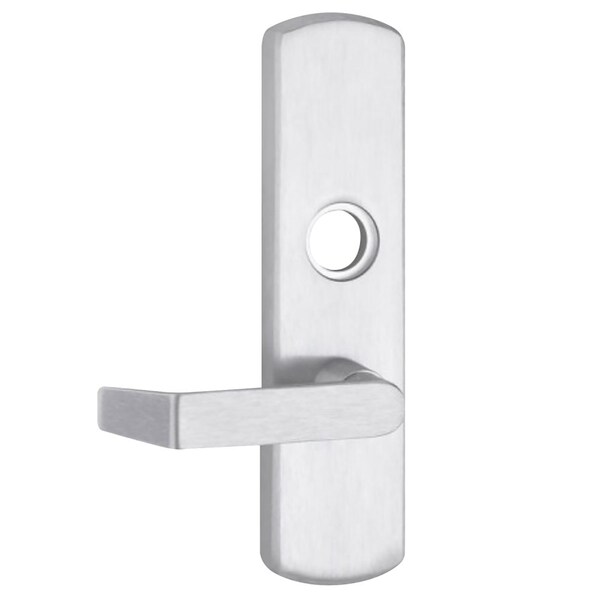 Von Duprin Electrified Lever Trim, Classroom Function, Rim/Vertical Rod Prep, 06 Lever Style, Bright Chrome Fin - E996L-06-R/V US26 LHR
