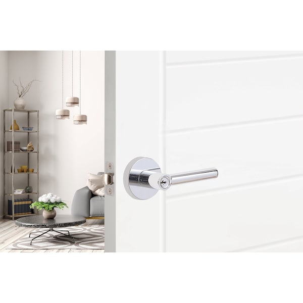 Sure-Loc Hardware Sure-Loc Hardware Marin Entrance Lever, Polished Chrome - MR107 26