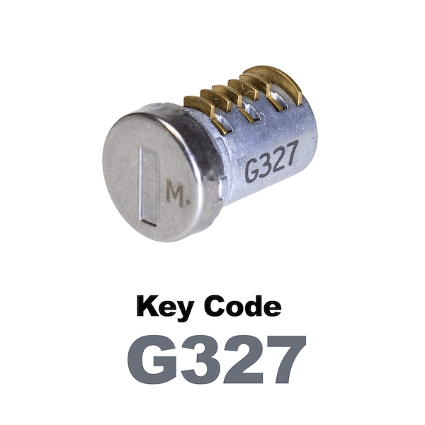 Global Replacement Lock Cylinder, For Master Key Applications, For use in Locks with Key Code G327 - KC-SM-NK-327