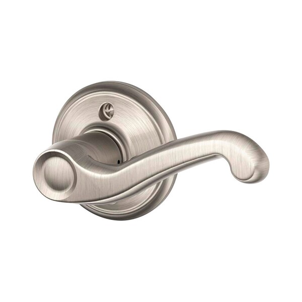 Schlage Schlage Flair Satin Nickel Dummy Lever Right Handed - F170FLA619RH