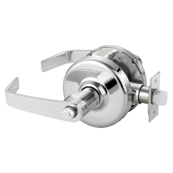 Corbin Russwin Grade 2 Privacy Bedroom or Bathroom Cylindrical Lock, Newport Lever, Bright Chrome Fnsh, Non-handed - CL3820 NZD 625