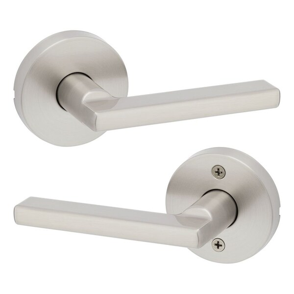 Kwikset 20 Min UL Rated Halifax Lever with Round Rose Passage Door Lock with 6AL FD Latch and RCS - 720HFLRDT-15.FD