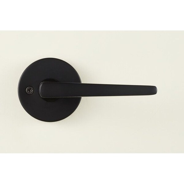 Sapphire Contra Collection Modern Matte Black Grade 3 Dummy Door Lever/Handle - LS-CON170-BK