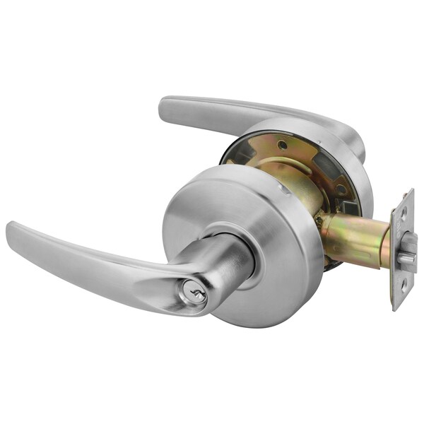 Yale Commercial Storeroom Monroe Lever Grade 2 Cylindrical Lock with Para Keyway, MCD234 Latch, and 497-114 - MO4605LN626