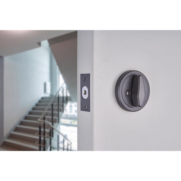 Brinks Commercial Brinks Commercial Matte Black Zinc Single Cylinder Deadbolt - BC40130
