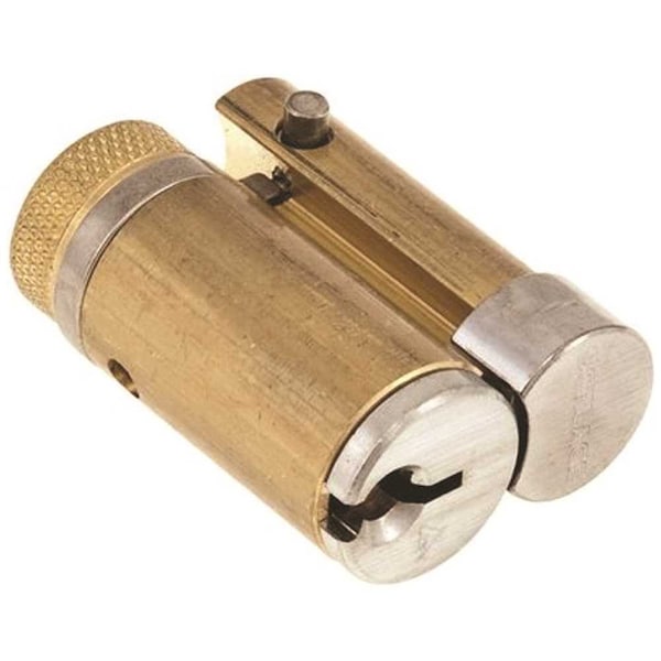 Schlage Conventional Removable Core Cylinder C Keyway Satin Chrome - 23-030-C 626 1-BITTED