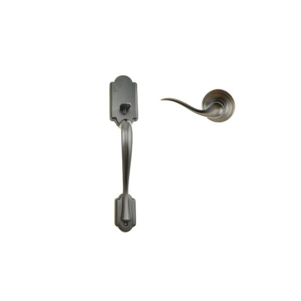 Kwikset RH PASS Arlington Handleset Interior RH - 815ANTNLRH-11P