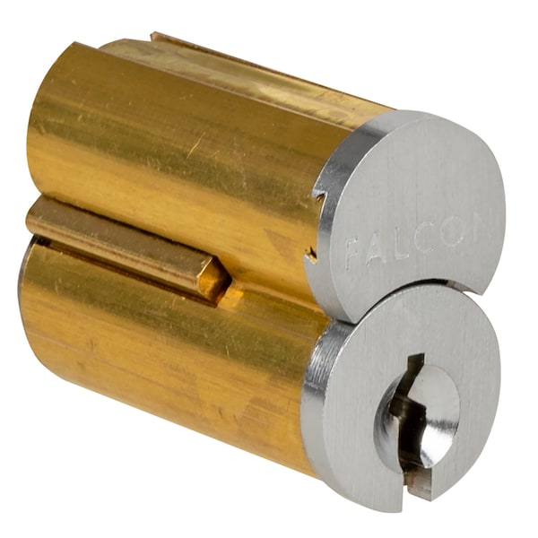 Falcon 7-pin SFIC Core, A Keyway, Combinated, Slide Cap, 626, 4 Pack - C607 A 626 (4PK)