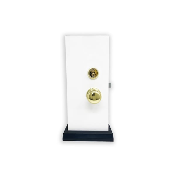 Premier Lock Brass Mortise Entry Lever Left Hand Lock Set with 2.5 in. Backset and 2 SC1 Keys - ML03